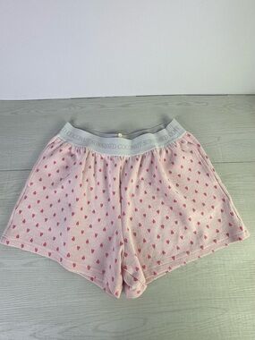 Sun-kissed Coconut HEART PAJAMA SHORTS Sz Large